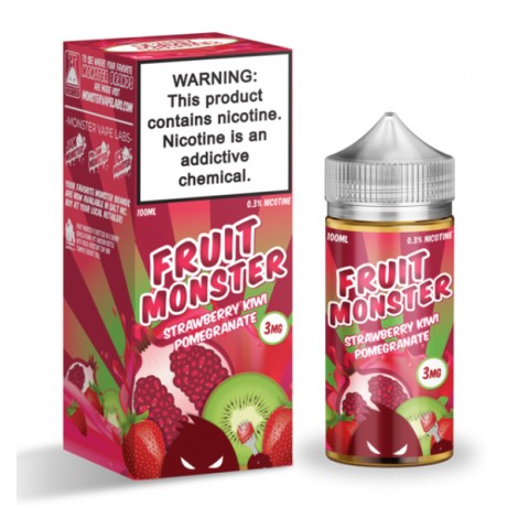 Strawberry Kiwi Pomegranate E-Juice by Fruit Monster E-Liquid 100ML