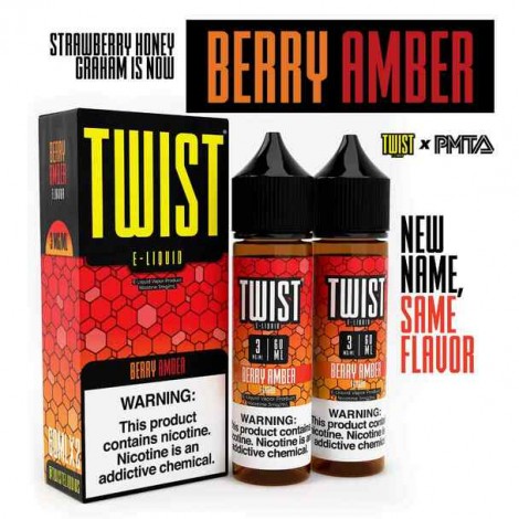 Strawberry Honey Graham E-Juice by Twist E-Liquid 120ML